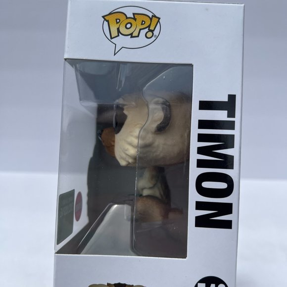 Funko POP Disney The Lion King - Timon (Flocked) #549 Barnes & Noble Exclusive - Picture 4 of 7